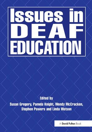Issues in Deaf Education - 9781853465123 by Ruth Swanwick, 9781853465123