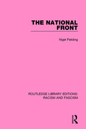 The National Front - 9781138938366 by Nigel Fielding, 9781138938366