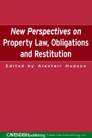 New Perspectives on Property Law (Obligations and Restitution) - 9781859418420 by Alistair Hudson, 9781859418420