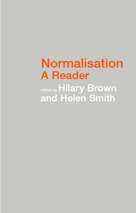 Normalisation (A Reader) - 9780415061193 by Hilary Brown, Helen Smith, 9780415061193