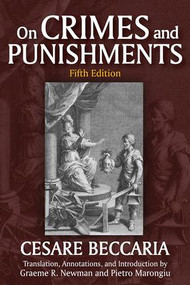 On Crimes and Punishments - 9781412864022 by Cesare Beccaria, 9781412864022