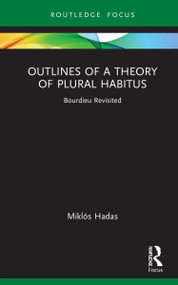 Outlines of a Theory of Plural Habitus (Bourdieu Revisited) by Miklós Hadas, 9781032017051