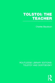 Tolstoi: The Teacher - 9781138803336 by Charles-Baudouin, 9781138803336