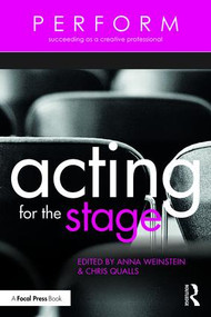 Acting for the Stage by Anna Weinstein, Chris Qualls, 9781138945159