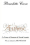 Aesthetic (As Science of Expression and General Linguistic) by Benedetto Croce, 9781560008187