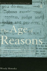 The Age of Reasons (Quixotism, Sentimentalism, and Political Economy in Eighteenth Century Britain) - 9780415862592 by Wendy Motooka, 9780415862592
