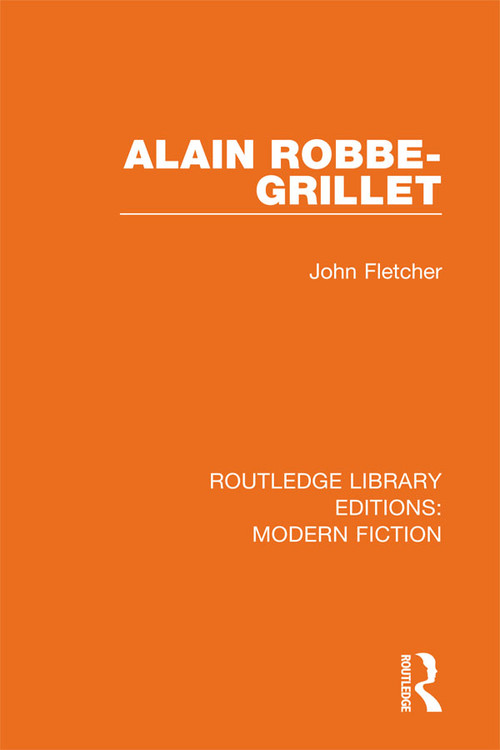 Alain Robbe-Grillet - 9780367336592 by John Fletcher, 9780367336592