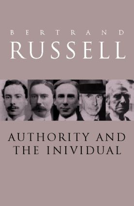 Authority and the Individual - 9780415119566 by Bertrand Russell, 9780415119566