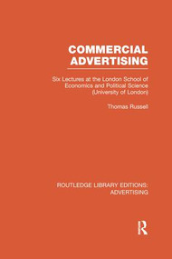Commercial Advertising (RLE Advertising) - 9781138971158 by Thomas Russell, 9781138971158