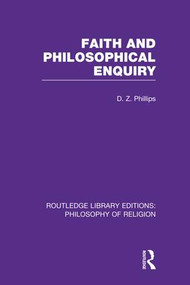 Faith and Philosophical Enquiry - 9781138969513 by D.Z. Phillips, 9781138969513