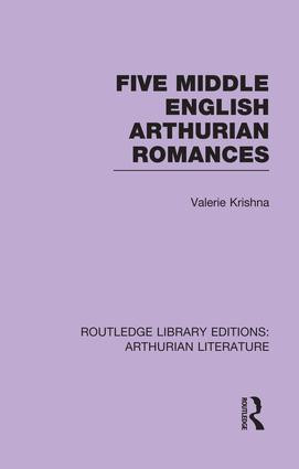 Five Middle English Arthurian Romances - 9781138974357 by Valerie Krishna, 9781138974357