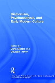 Historicism, Psychoanalysis, and Early Modern Culture - 9780415920537 by Carla Mazzio, Douglas Trevor, 9780415920537