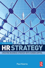 HR Strategy by Paul Kearns, 9781856178150