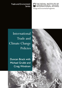 International Trade and Climate Change Policies by Duncan Brack, 9781853836206
