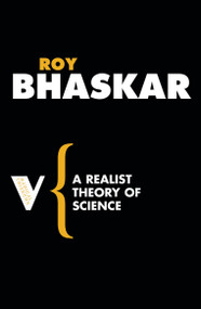 A Realist Theory of Science - 9781844672042 by Roy Bhaskar, 9781844672042