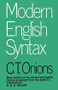 Modern English Syntax - 9780415050746 by C.T. Onions, 9780415050746