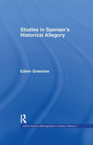 Studies in Spenser's Historical Allegory - 9781138983250 by Edwin Greenlaw, 9781138983250