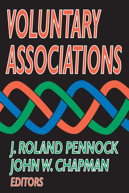 Voluntary Associations - 9781412805650 by John W. Chapman, 9781412805650