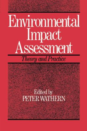 Environmental Impact Assessment (Theory and Practice) - 9780415078849 by Peter Wathern, 9780415078849