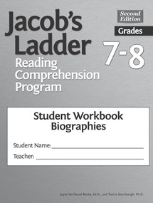 Jacob's Ladder Reading Comprehension Program (Grades 7-8, Student Workbooks, Biographies (Set of 5)) by Joyce VanTassel-Baska, Tamra Stambaugh, 9781618219435