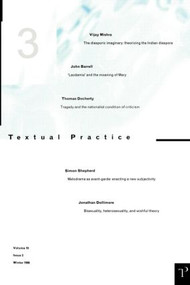 Textual Practice 10.3 by Alan Sinfield, 9780415145664