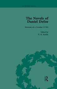 The Novels of Daniel Defoe, Part I Vol 4 - 9781138111592 by W R Owens, P N Furbank, G A Starr, N H Keeble, 9781138111592
