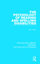 The Psychology of Reading and Spelling Disabilities - 9781138088467 by A.F. Jorm, 9781138088467