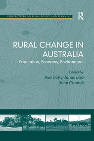 Rural Change in Australia (Population, Economy, Environment) - 9781138267091 by John Connell, Rae Dufty-Jones, 9781138267091