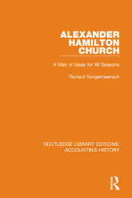 Alexander Hamilton Church (A Man of Ideas for All Seasons) - 9780367522735 by Richard Vangermeersch, 9780367522735