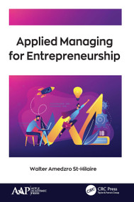 Applied Managing for Entrepreneurship - 9781774635018 by Walter Amedzro St-Hilaire, 9781774635018
