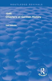Chapters of German History - 9780367264161 by Veit Valentin, Ethel Talbot Scheffauer, 9780367264161