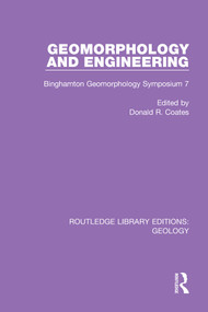 Geomorphology and Engineering (Binghamton Geomorphology Symposium 7) - 9780367464523 by Donald R. Coates, 9780367464523