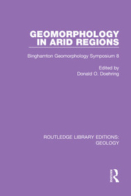 Geomorphology in Arid Regions (Binghamton Geomorphology Symposium 8) - 9780367280222 by Donald O. Doehring, 9780367280222