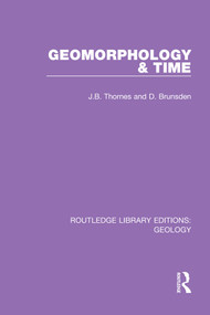 Geomorphology & Time - 9780367220150 by J.B. Thornes, D. Brunsden, 9780367220150