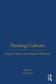 Hearing Cultures (Essays on Sound, Listening and Modernity) - 9781859738283 by Veit Erlmann, 9781859738283