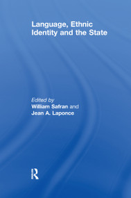 Language, Ethnic Identity and the State - 9781138993044 by William Safran, J.A. Laponce, 9781138993044