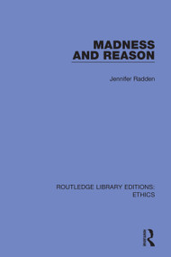 Madness and Reason - 9780367500054 by Jennifer Radden, 9780367500054
