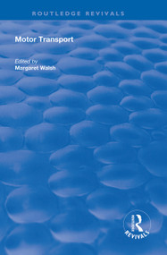 Motor Transport - 9781138322899 by Margaret Walsh, 9781138322899