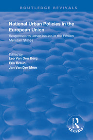 National Urban Policies in the European Union - 9781138333451 by Leo Van Den Berg, Erik Braun, Jan Van Der Meer, 9781138333451