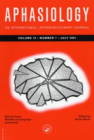 Number and Language Processing (A Special Issue of Aphasiology) by Xavier Seron, 9781841699172