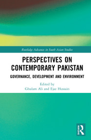 Perspectives on Contemporary Pakistan (Governance, Development and Environment) - 9780367509729 by Ghulam Ali, Ejaz Hussain, 9780367509729
