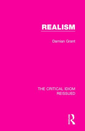 Realism - 9781138283206 by Damian Grant, 9781138283206