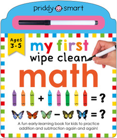 My First Wipe Clean: Math by Roger Priddy, 9781684493913