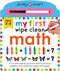 My First Wipe Clean: Math by Roger Priddy, 9781684493913