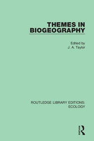 Themes in Biogeography - 9780367351106 by J. A. Taylor, 9780367351106