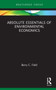 Absolute Essentials of Environmental Economics by Barry C. Field, 9780367697945