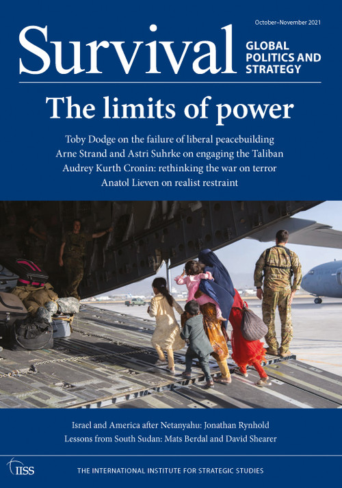 Survival October-November 2021: The Limits of Power by The International Institute for Strategic Studies (IISS), 9781032018348