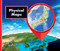 All About Maps: Physical Maps by Samantha S. Bell, 9781622434510