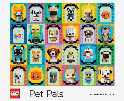 LEGO Pet Pals 1000-Piece Puzzle by LEGO, 9781797227429