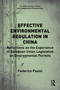 Effective Environmental Regulation in China (Reflections on the Experience of European Union Legislation on Environmental Permits) - 9780367655532 by Federico Pasini, 9780367655532